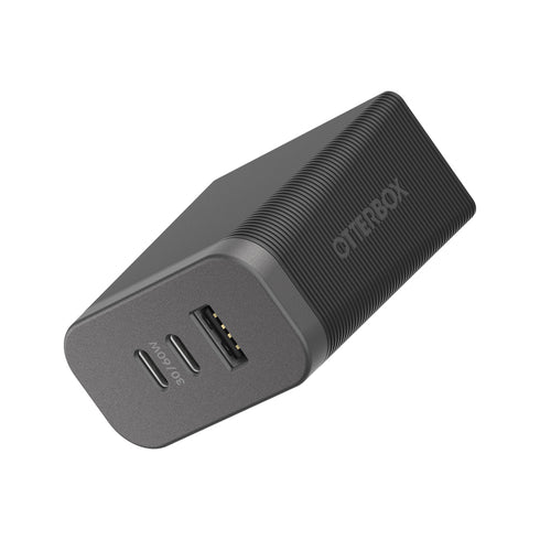 OtterBox Premium Pro Dual USB-C Wall Charger w/Extra USB-A 72W (USB-C 30WX2 + USB-A 12W) 7880910